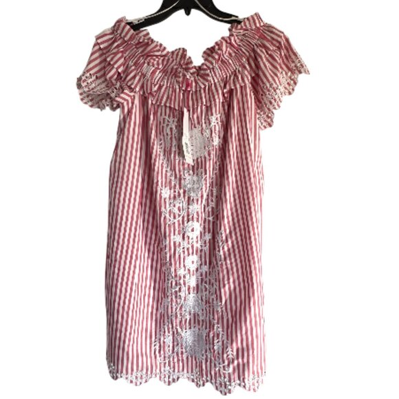 PARKER Cable Off Shoulder Dress - Picture 3 of 9